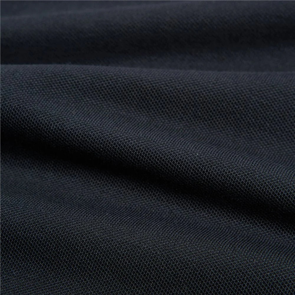 Men’s Cotton Slim Pique Polo with Napoleon Embroidery