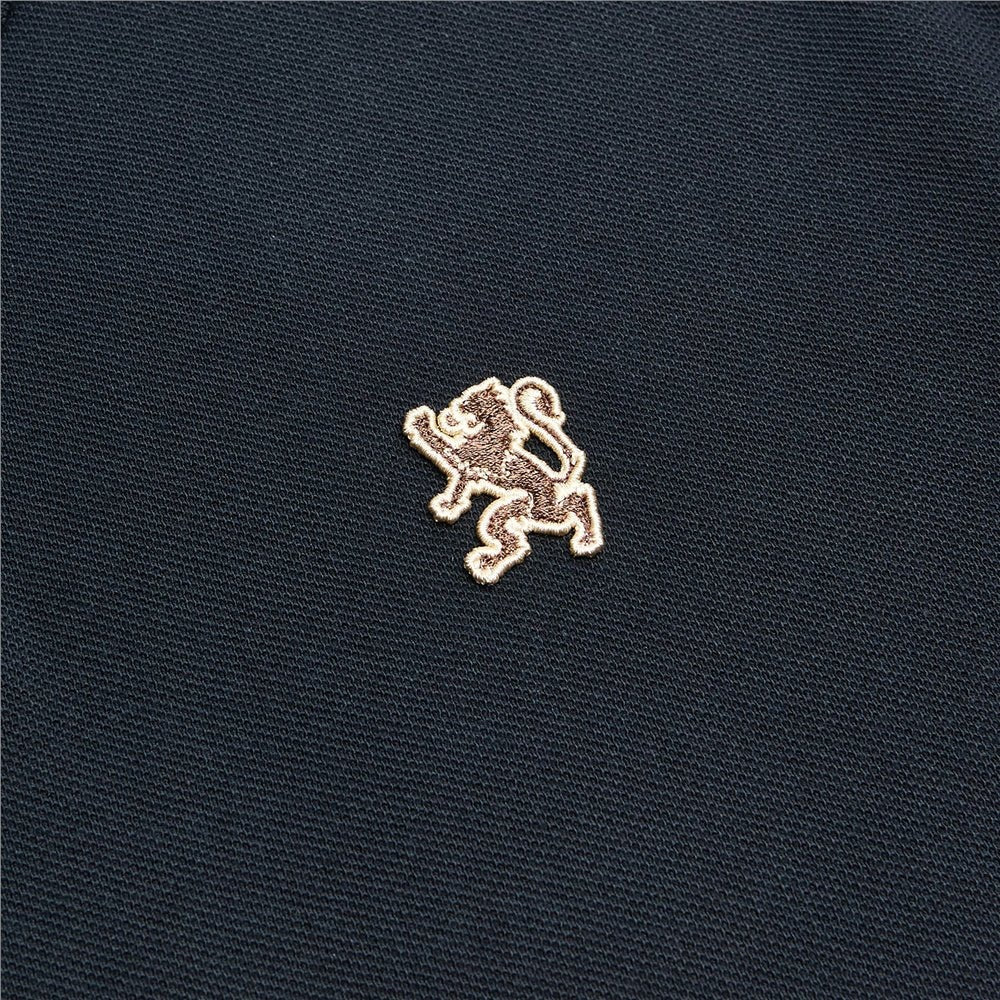 Men’s Slim Fit Embroidery Solid Polo