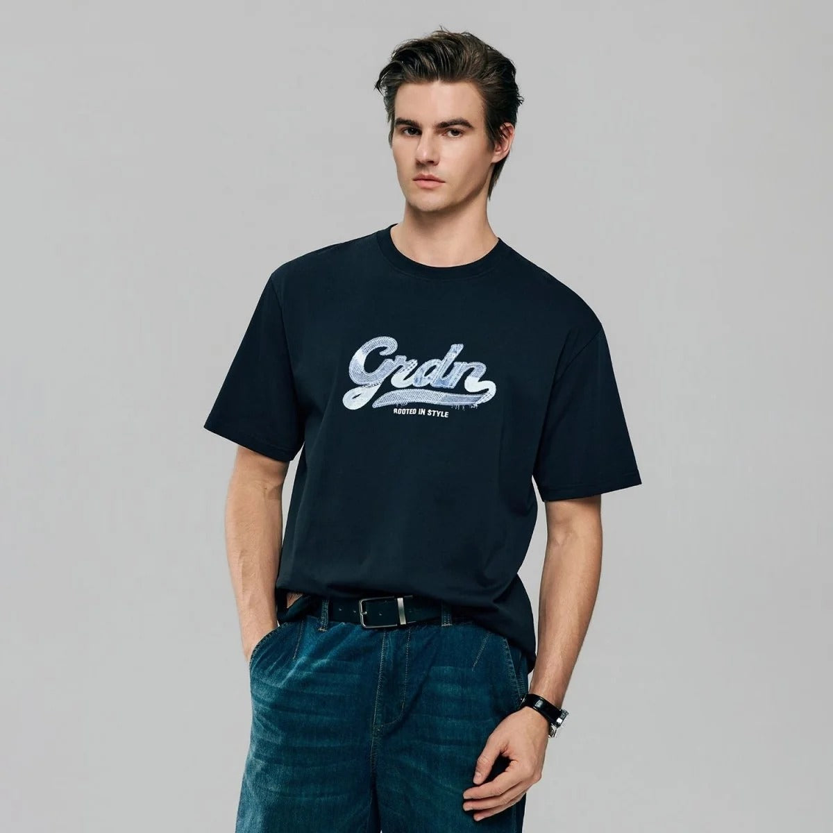 Men’s Relaxed Fit Cotton Graphic Tee