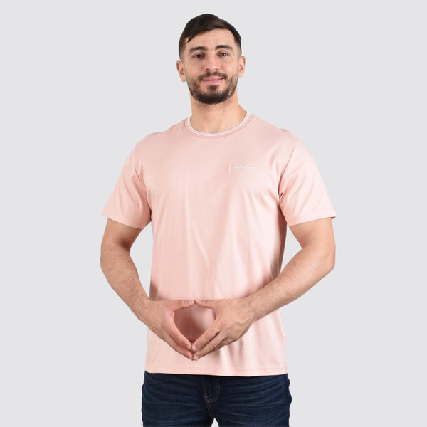 Cotton Interlock Crewneck Short Sleeve Slim Tee (Liquid Touch Signature tees)