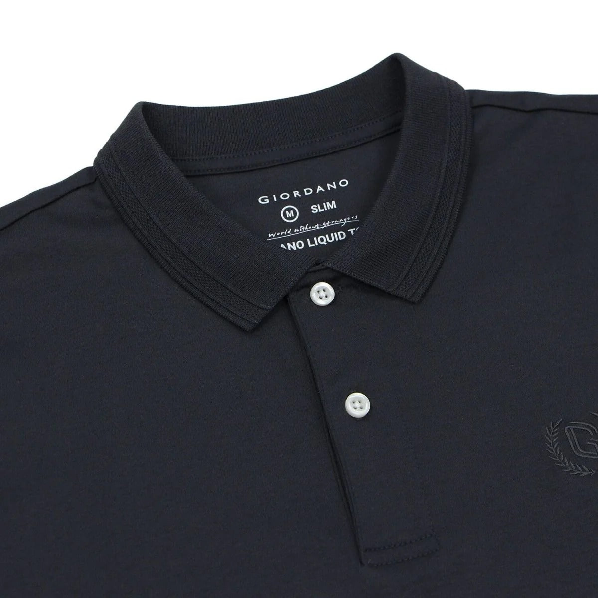 Men Slim Liquid Touch Cotton Polo Shirt (Feel the Difference)