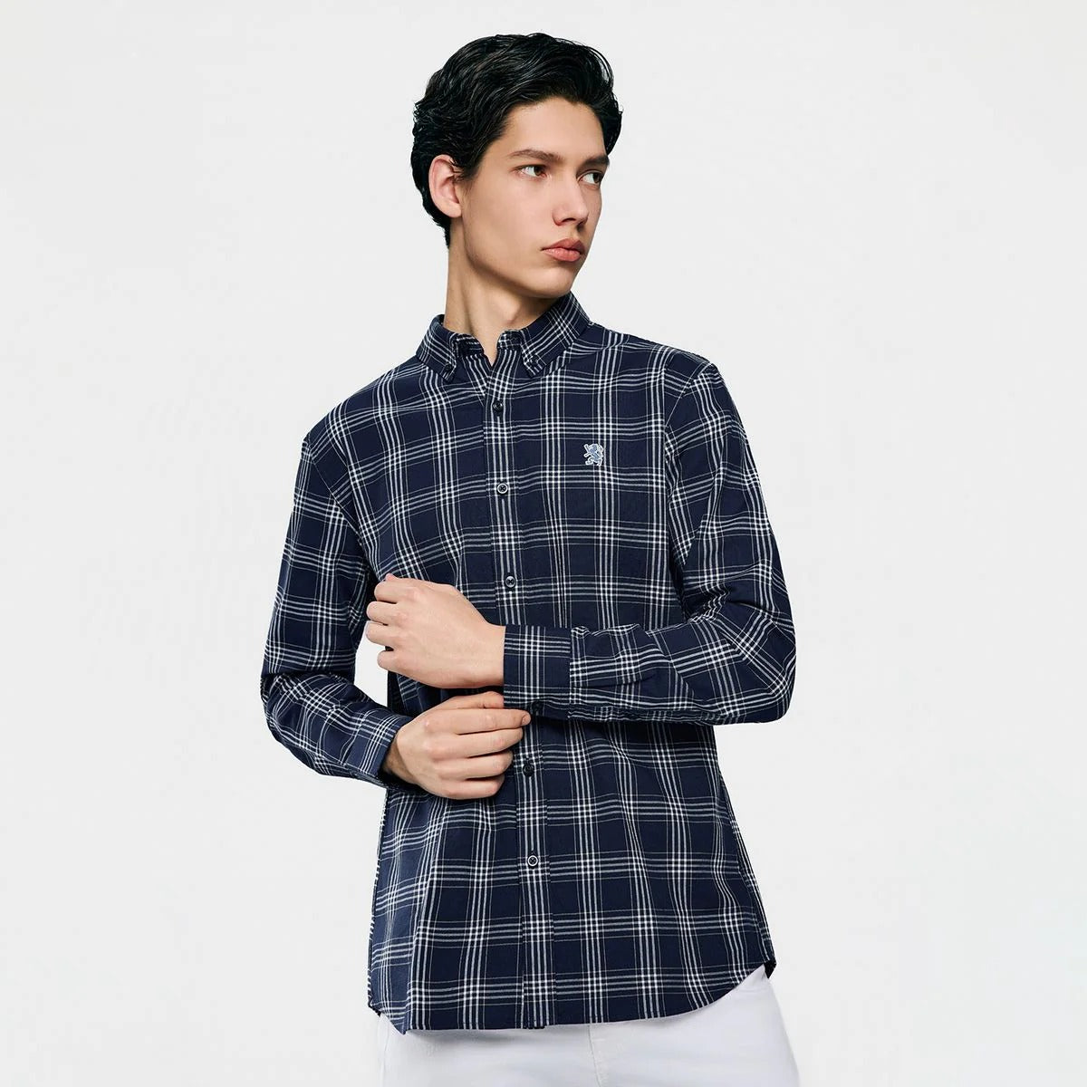 Men's Cotton Slim Oxford Shirt