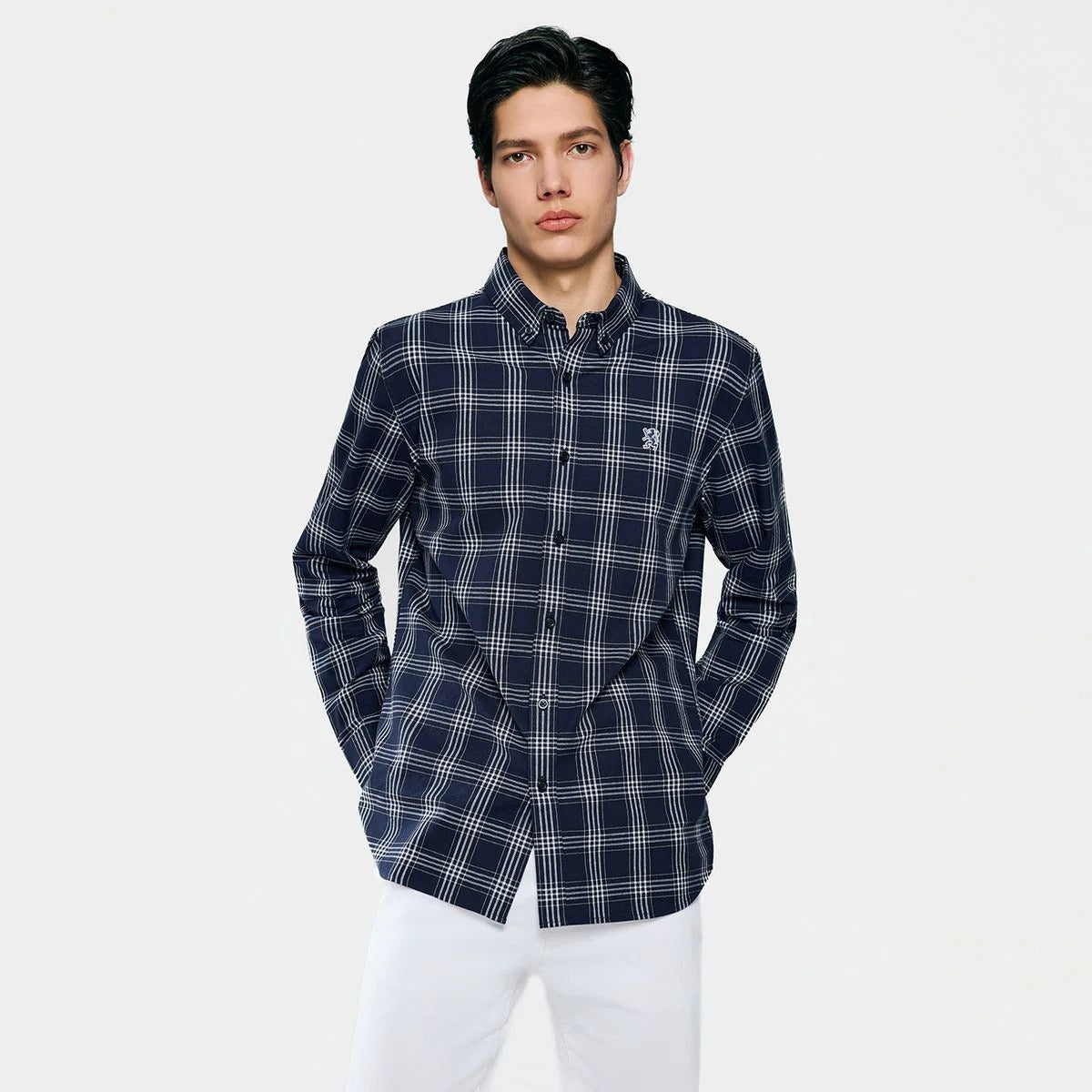 Men's Cotton Slim Oxford Shirt