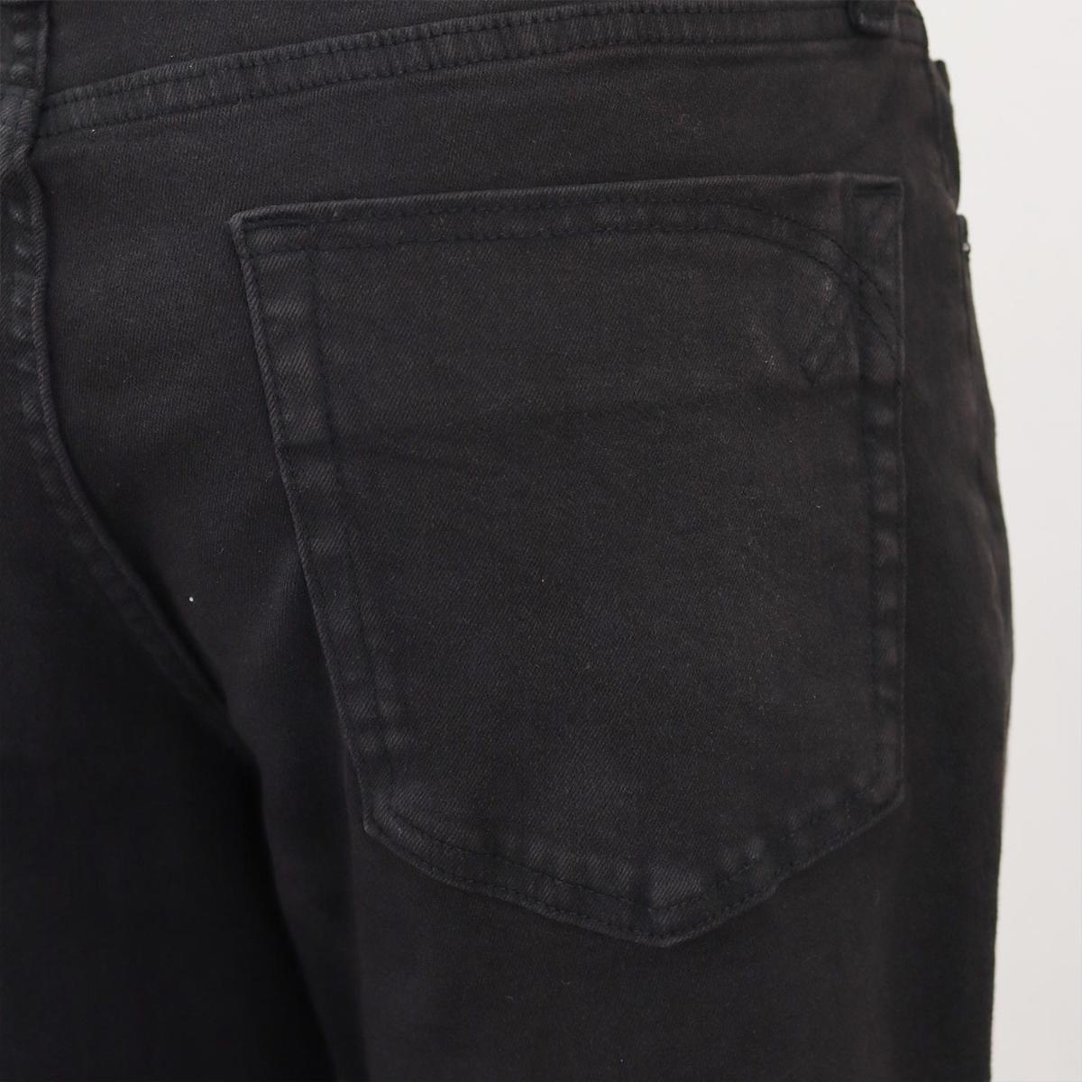 بنطلون جينز ضيق من القطن والإيلاستين