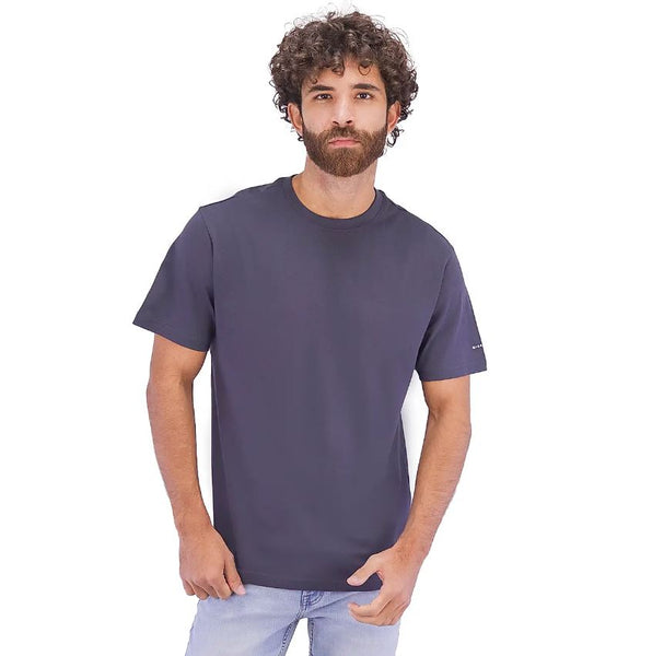 Cotton Jersey Crewneck Short Sleeve Slim Tee