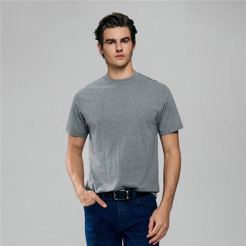 Men's Slim Fit Cotton Crew Neck Tee