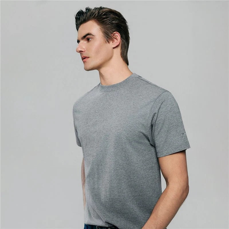 Men's Slim Fit Cotton Crew Neck Tee