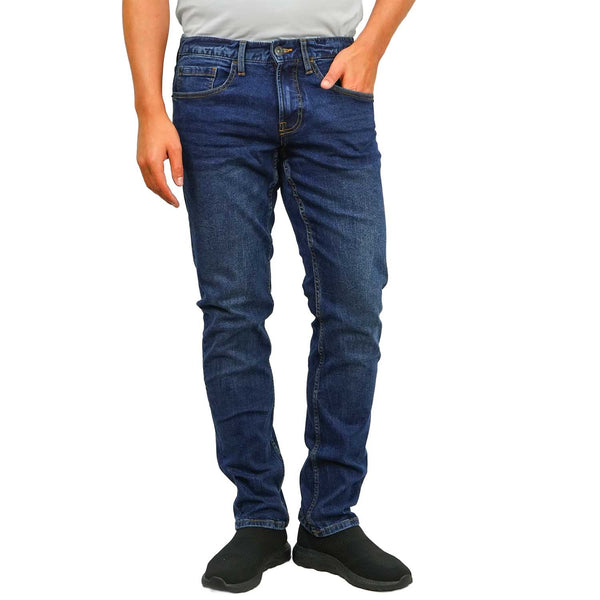 Cotton/Elastane Denim Rise Skinny Jeans