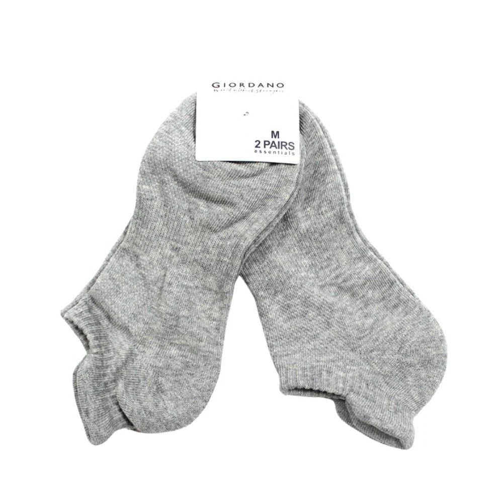 Unisex 2-Pack Low Cut Ped Socks with Soft Stretch Comfort