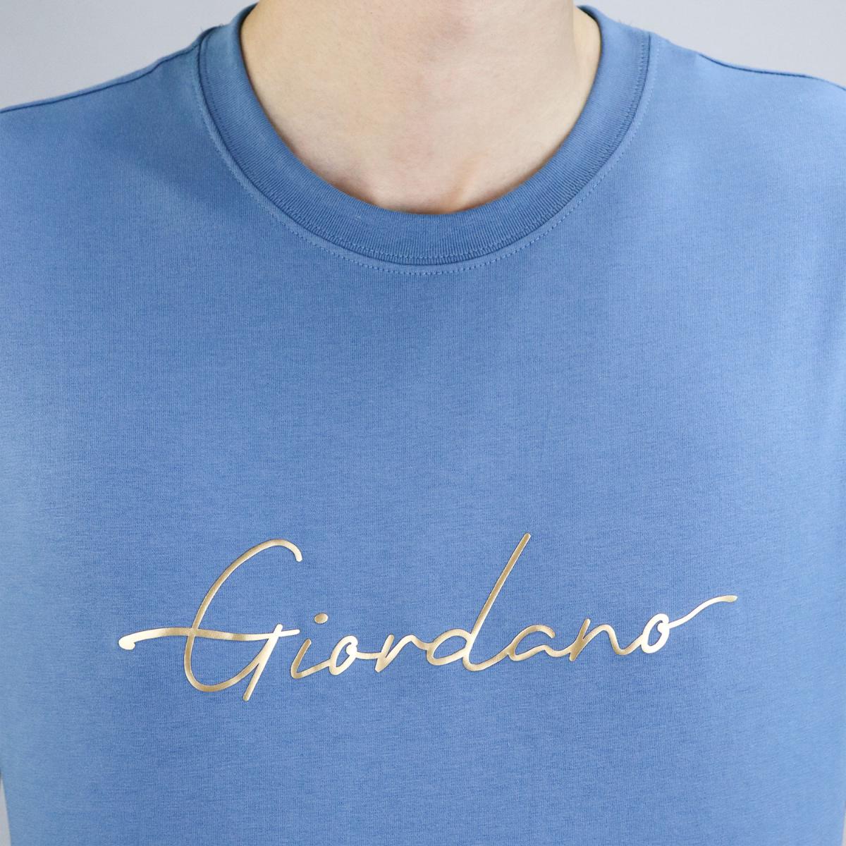 تيشيرتات قطنية قصيرة الأكمام برقبة دائرية وطبعة أنيقة (تيشيرتات مميزة)