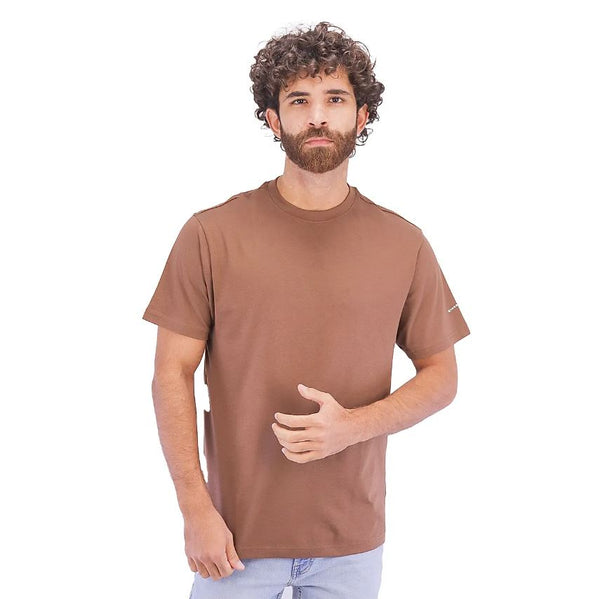 Cotton Jersey Crewneck Short Sleeve Slim Tee