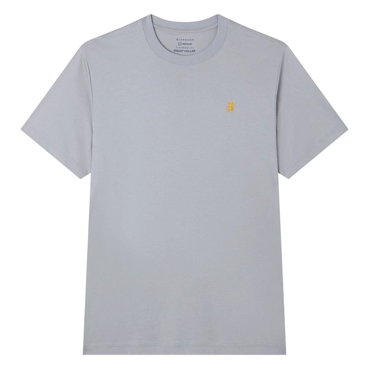 Men Regular Mercerized Cotton Crew Tee