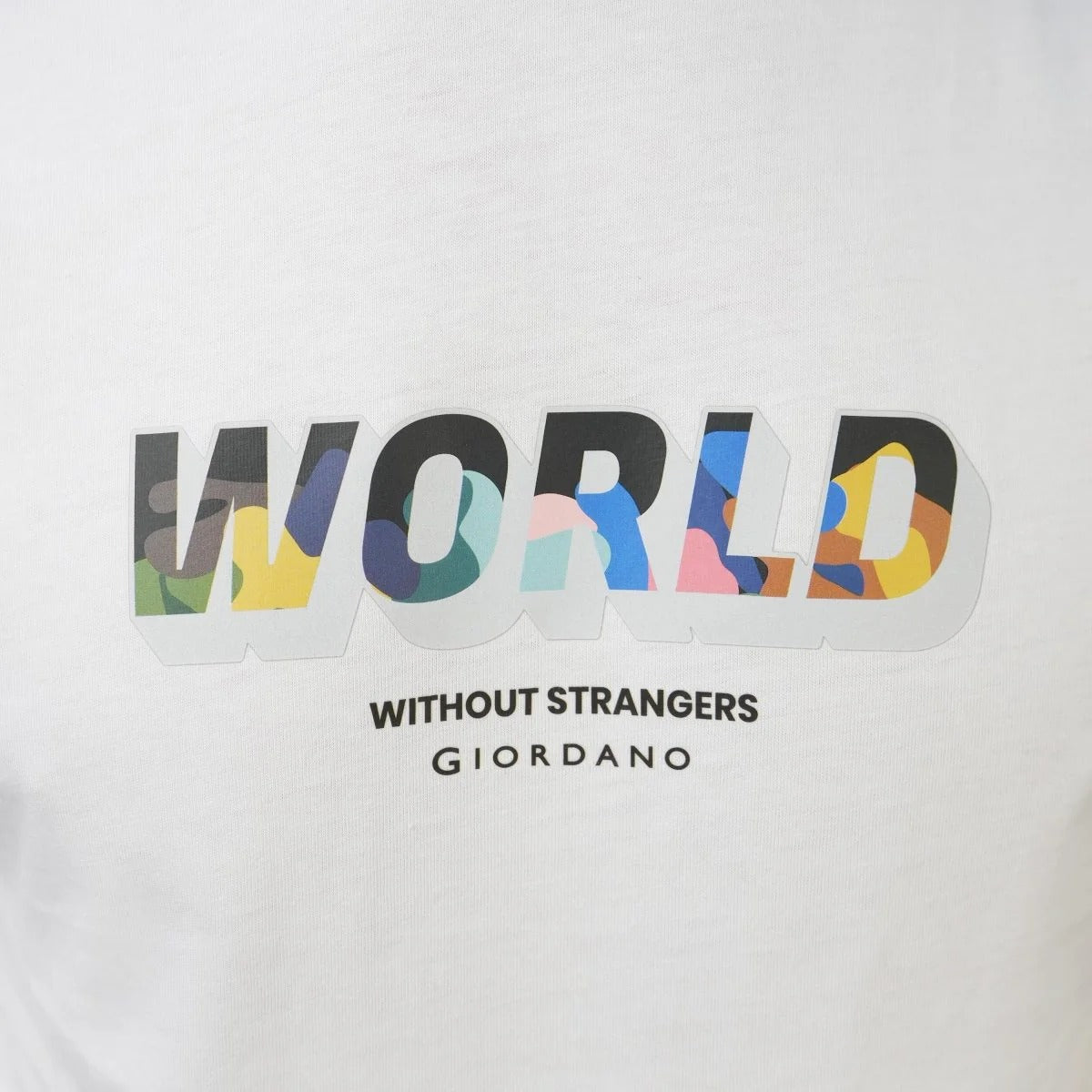 Men's Slim Fit Cotton Jersey Crew Neck Print Tee (WWS)