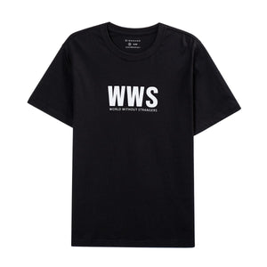 Cotton Jersey Crewneck Short Sleeve Slim Print Tees (WWS)