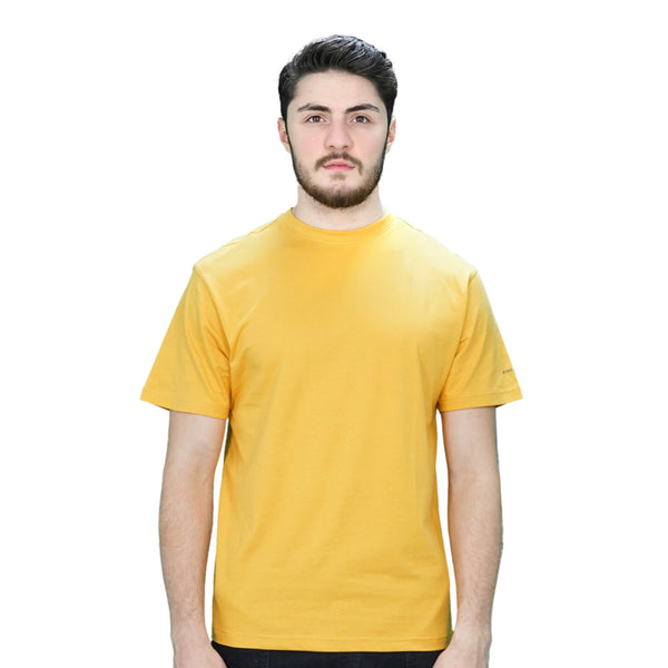 Cotton Jersey Crewneck Short Sleeve Slim Tees