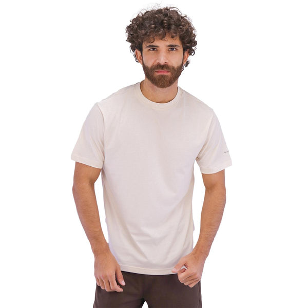 Cotton Jersey Crewneck Short Sleeve Slim Tee