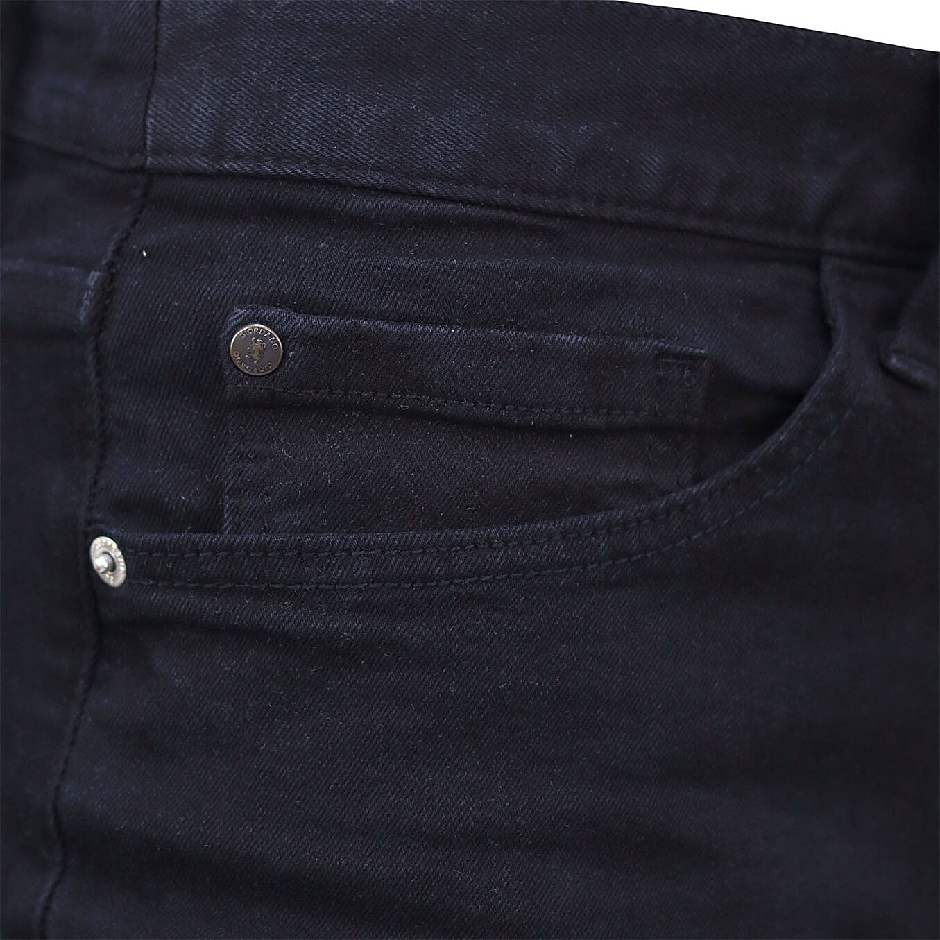 بنطلون جينز ضيق من القطن والإيلاستين