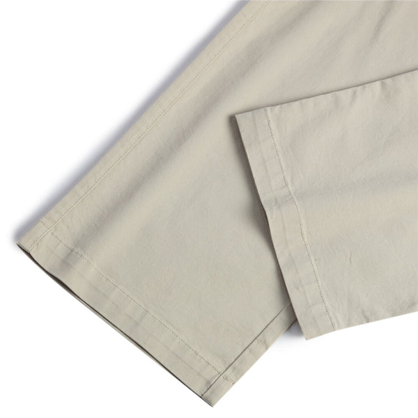 Cotton/Spandex Rise Slim Tapered Elastic Pants