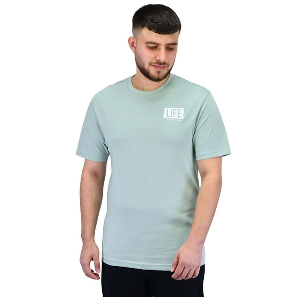 Cotton Jersey Crew Neck Short Sleeve Print Tee