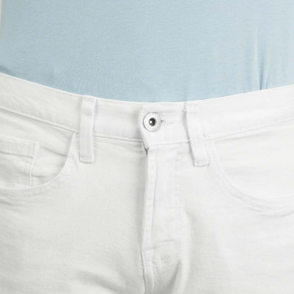 Cotton/Elastane Denim Rise Skinny Jeans