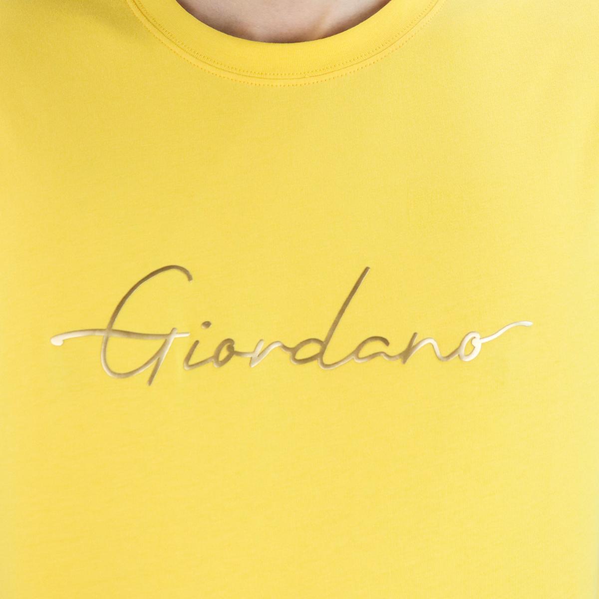 تيشيرتات قطنية قصيرة الأكمام برقبة دائرية وطبعة أنيقة (تيشيرتات مميزة)