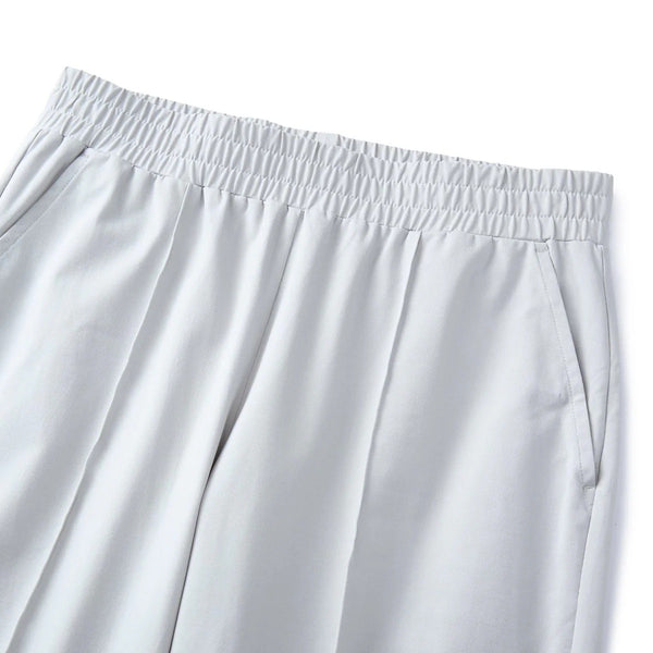 Women's Knit Pants: Interlock Fabric, High Waist, Regular Fit