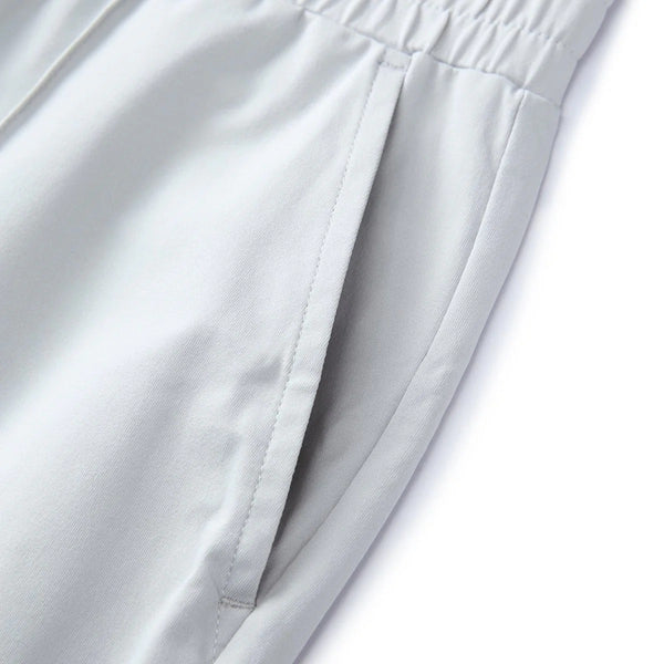 Women's Knit Pants: Interlock Fabric, High Waist, Regular Fit