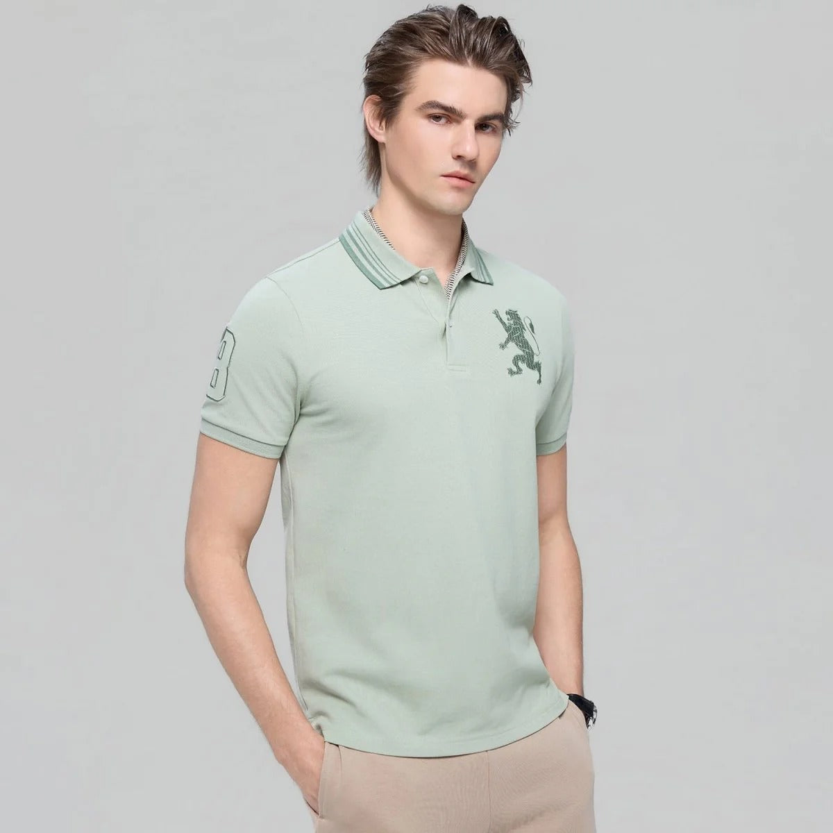 Men's Lion Polo