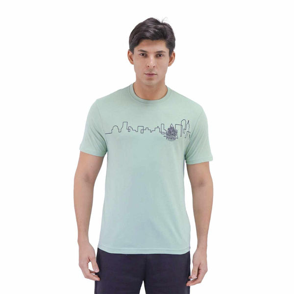 Men's Cotton Jersey Crew Neck Short Sleeve Slim Fit Tee