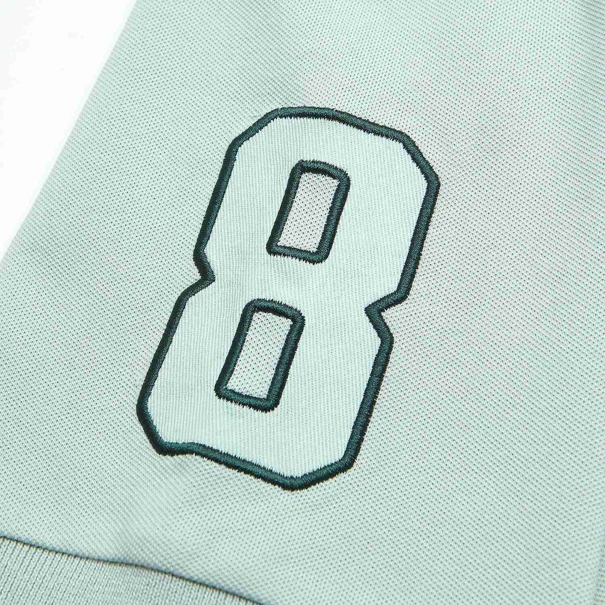 Men's Slim Fit Napoleon Embroidery Lycra Pique Polo