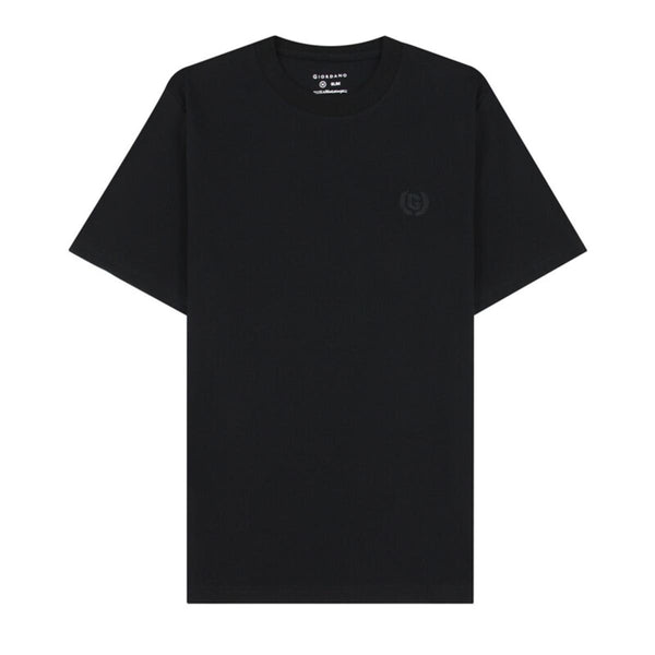 Cotton Interlock Crewneck Short Sleeve Embroidery Tees (Liquid Touch)