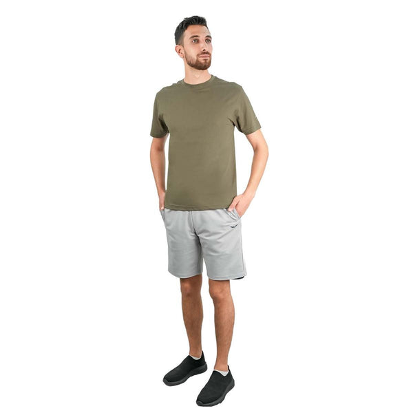 Cotton Jersey Crewneck Short Sleeve Slim Tee