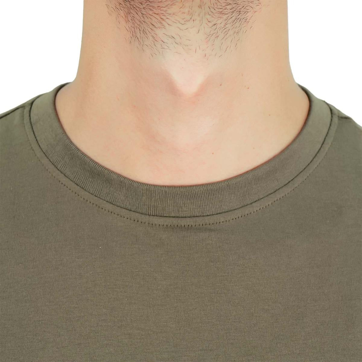 Cotton Jersey Crewneck Short Sleeve Slim Tee