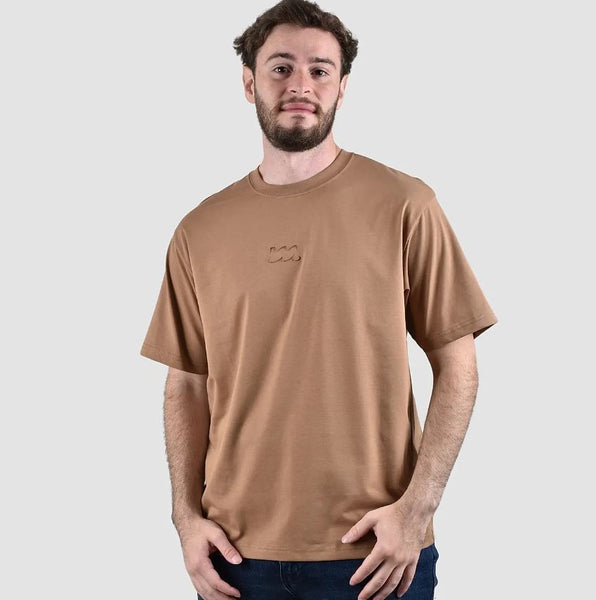 Cotton/Polyester Jersey Crew Neck Short Sleeve Relax Print Tee