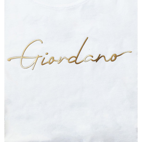 Junior Cotton Jersey Crewneck Short Sleeve Regular Print Tee (Signature Tee)