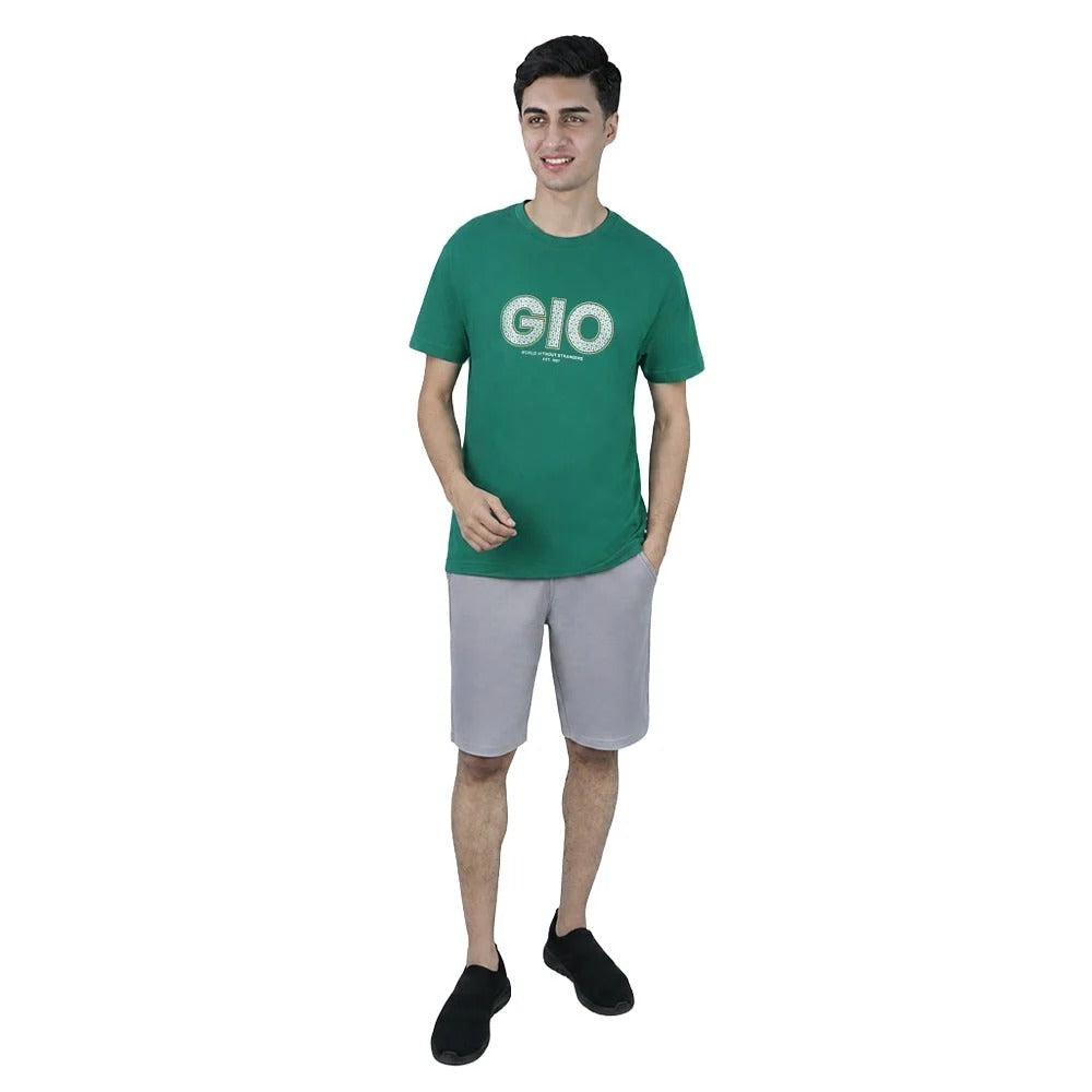 Men’s Slim Fit Cotton Graphic Print Tee