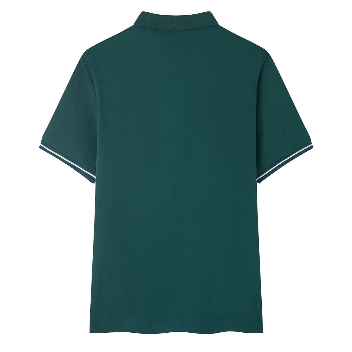 Men's Cotton Interlock Slim Fit Liquid Touch Embroidery Polo