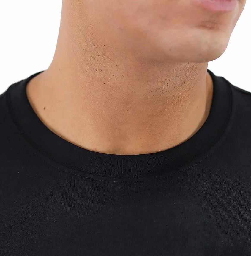 تيشيرتات قطنية قصيرة الأكمام برقبة دائرية وطبعة أنيقة (تيشيرتات مميزة)