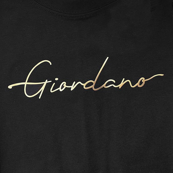 Junior Cotton Jersey Crewneck Short Sleeve Regular Print Tee (Signature Tee)