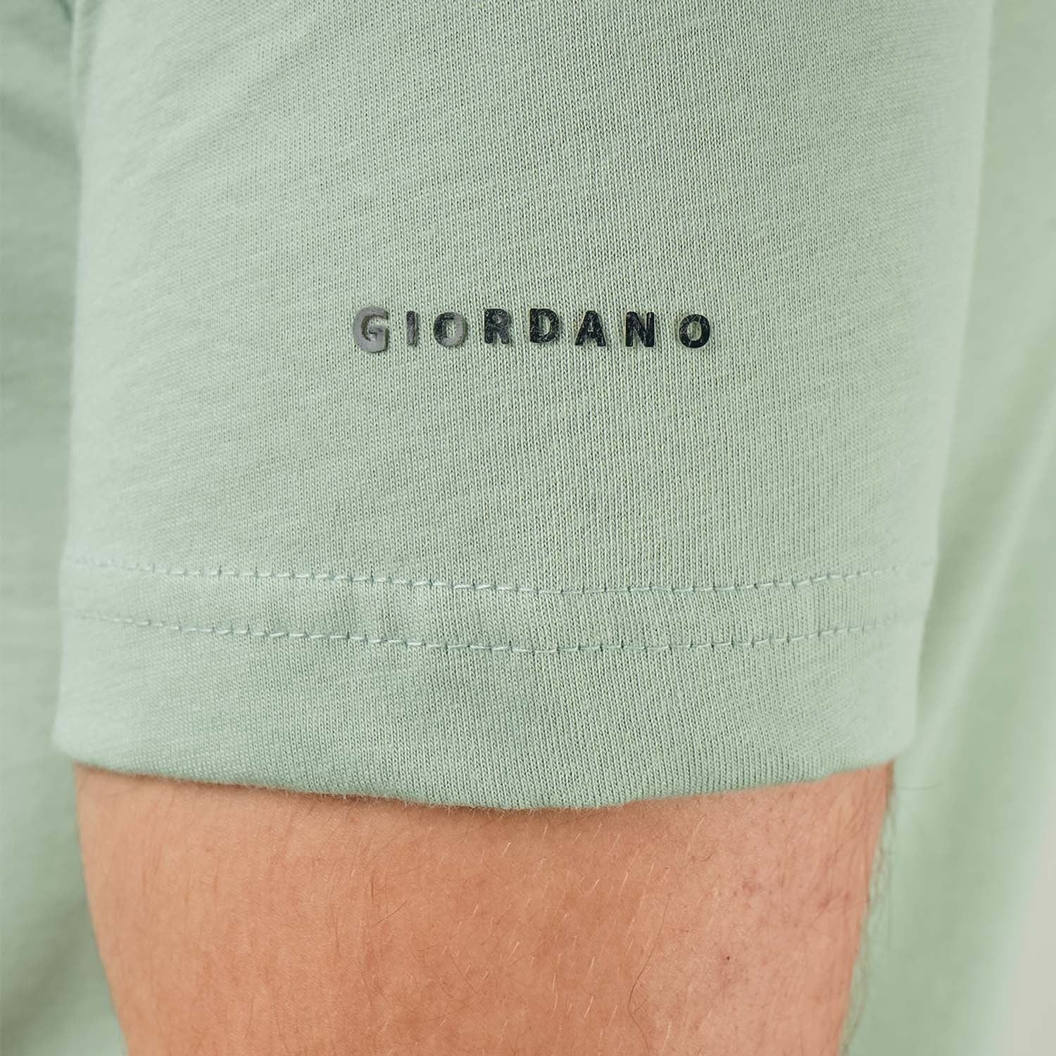 Cotton Jersey Crewneck Short Sleeve Slim Tee