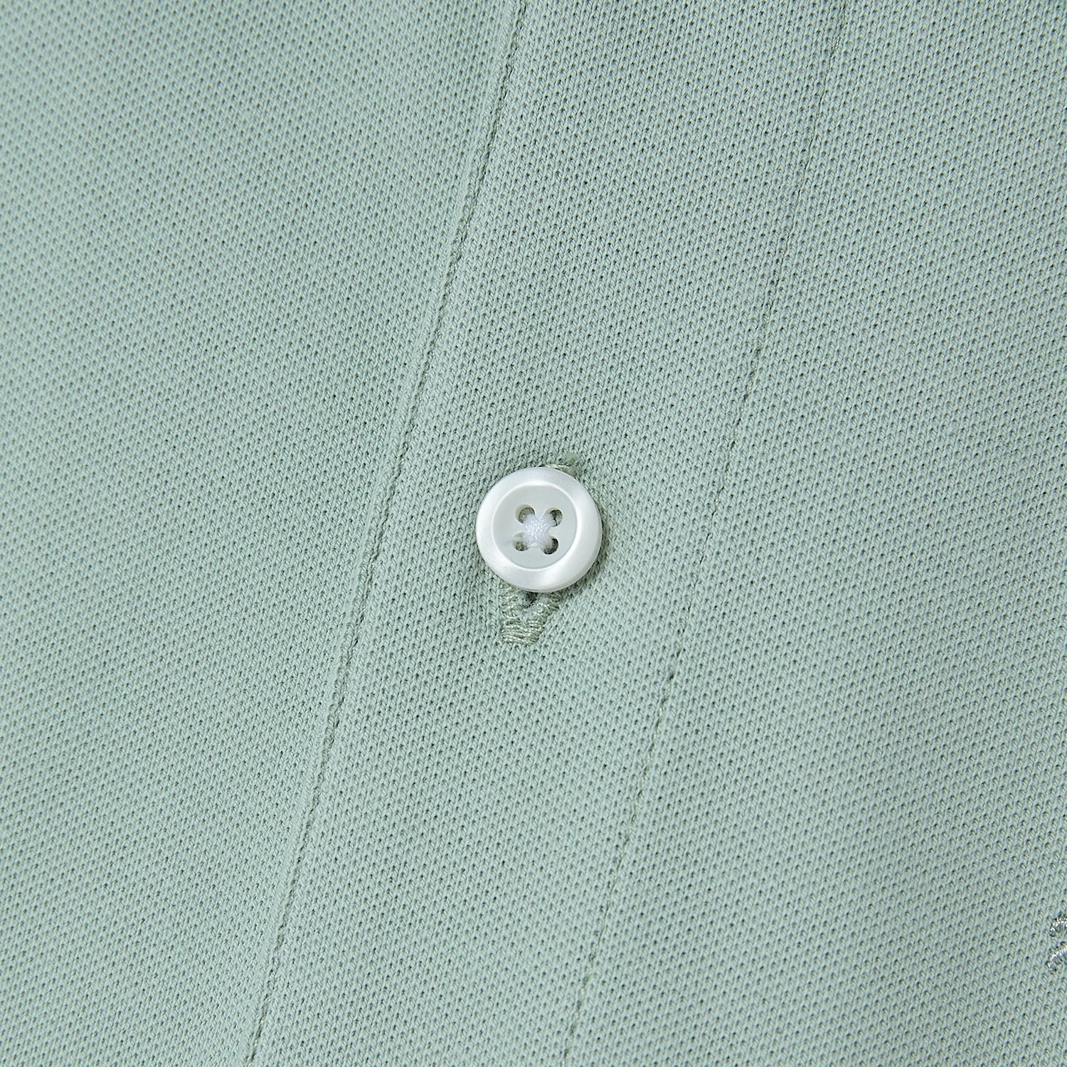 Cotton/Lycra Pique Flat Knitted Collar Short Sleeve Slim Embroidery Lion Polo