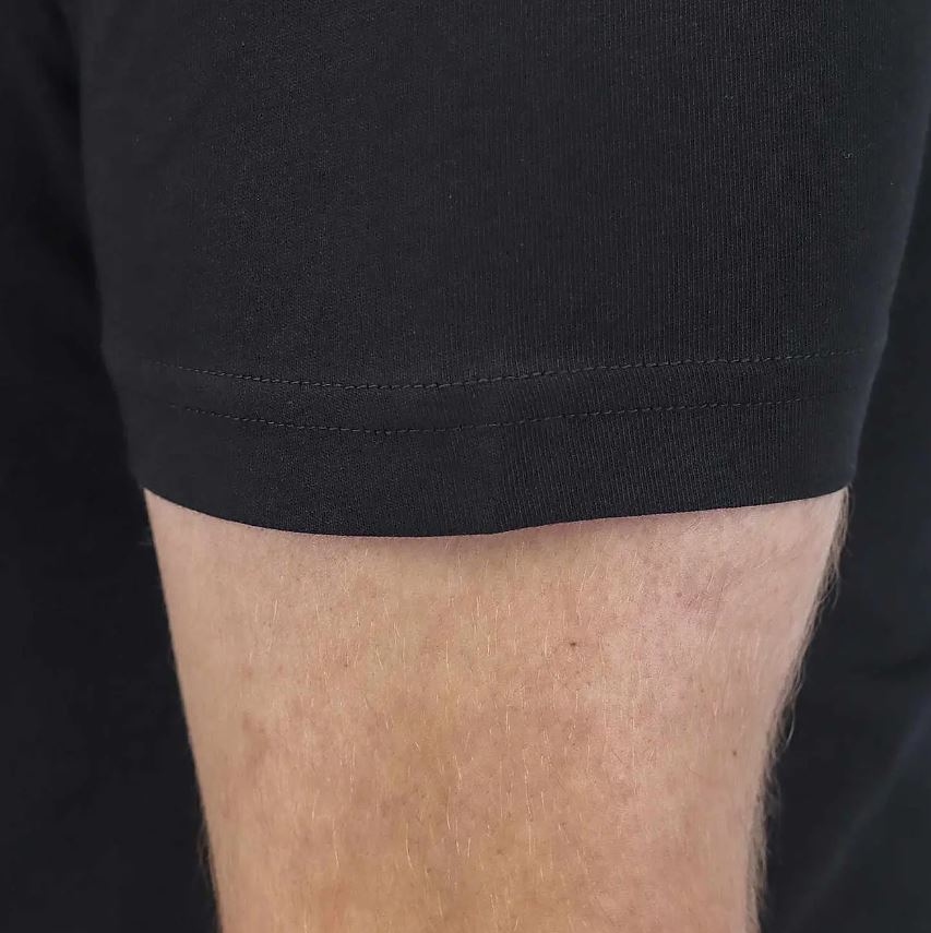 تيشيرت قطني مطبوع بأكمام قصيرة ورقبة دائرية (WWS)