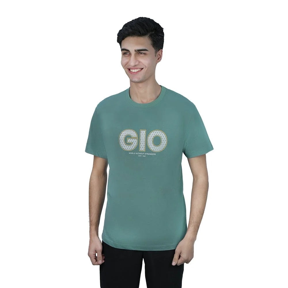 Men’s Slim Fit Cotton Graphic Print Tee