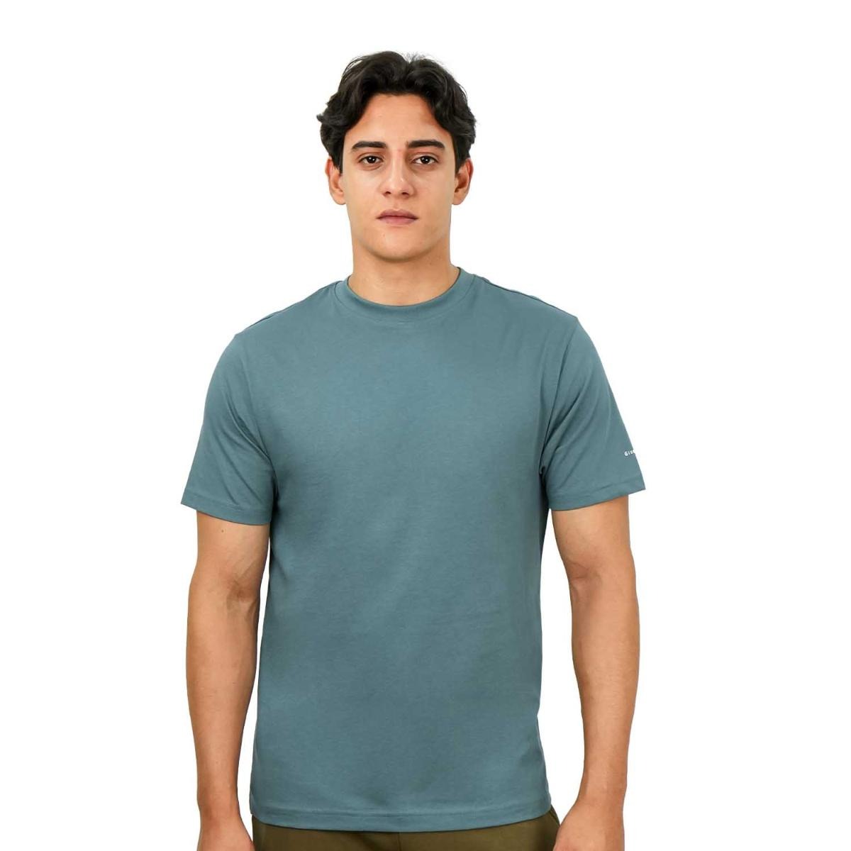 Cotton Jersey Crewneck Short Sleeve Slim Tee