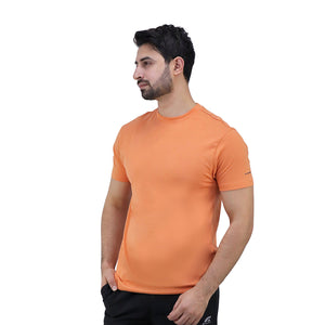 Cotton Jersey Crewneck Short Sleeve Slim Tee