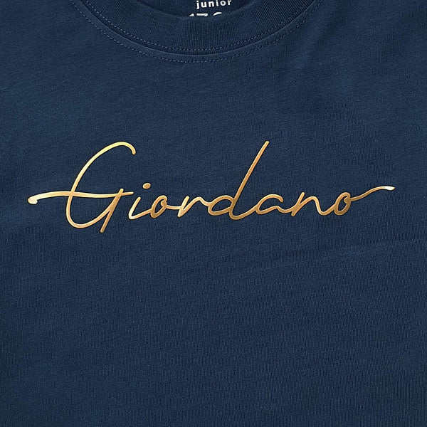 Junior Cotton Jersey Crewneck Short Sleeve Regular Print Tee (Signature Tee)