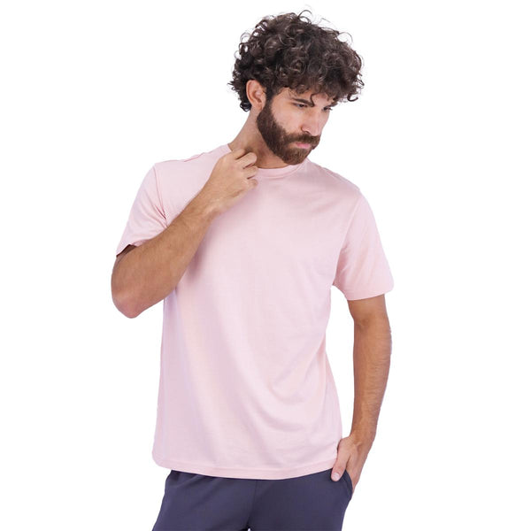 Cotton Jersey Crewneck Short Sleeve Slim Tee