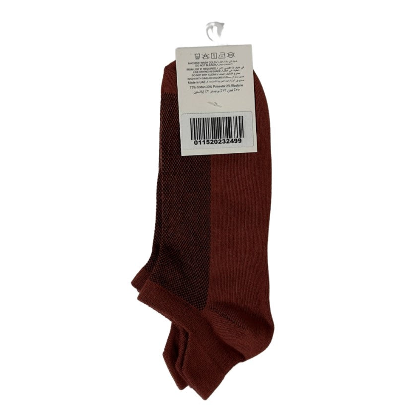 جوارب قطنية/بوليستر/إيلاستين، عبوة من قطعتين (أساسيات)