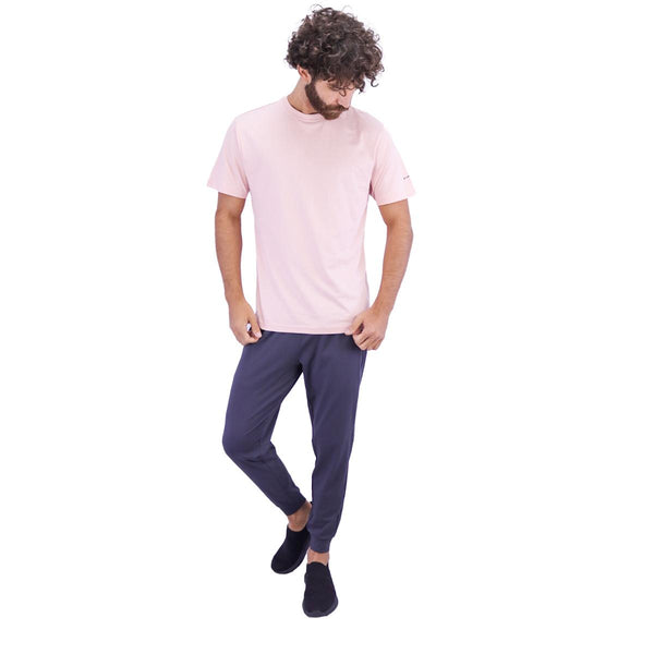 Cotton Jersey Crewneck Short Sleeve Slim Tee