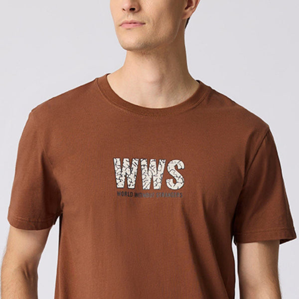 Cotton Jersey Crewneck Short Sleeve Print Tee (WWS)